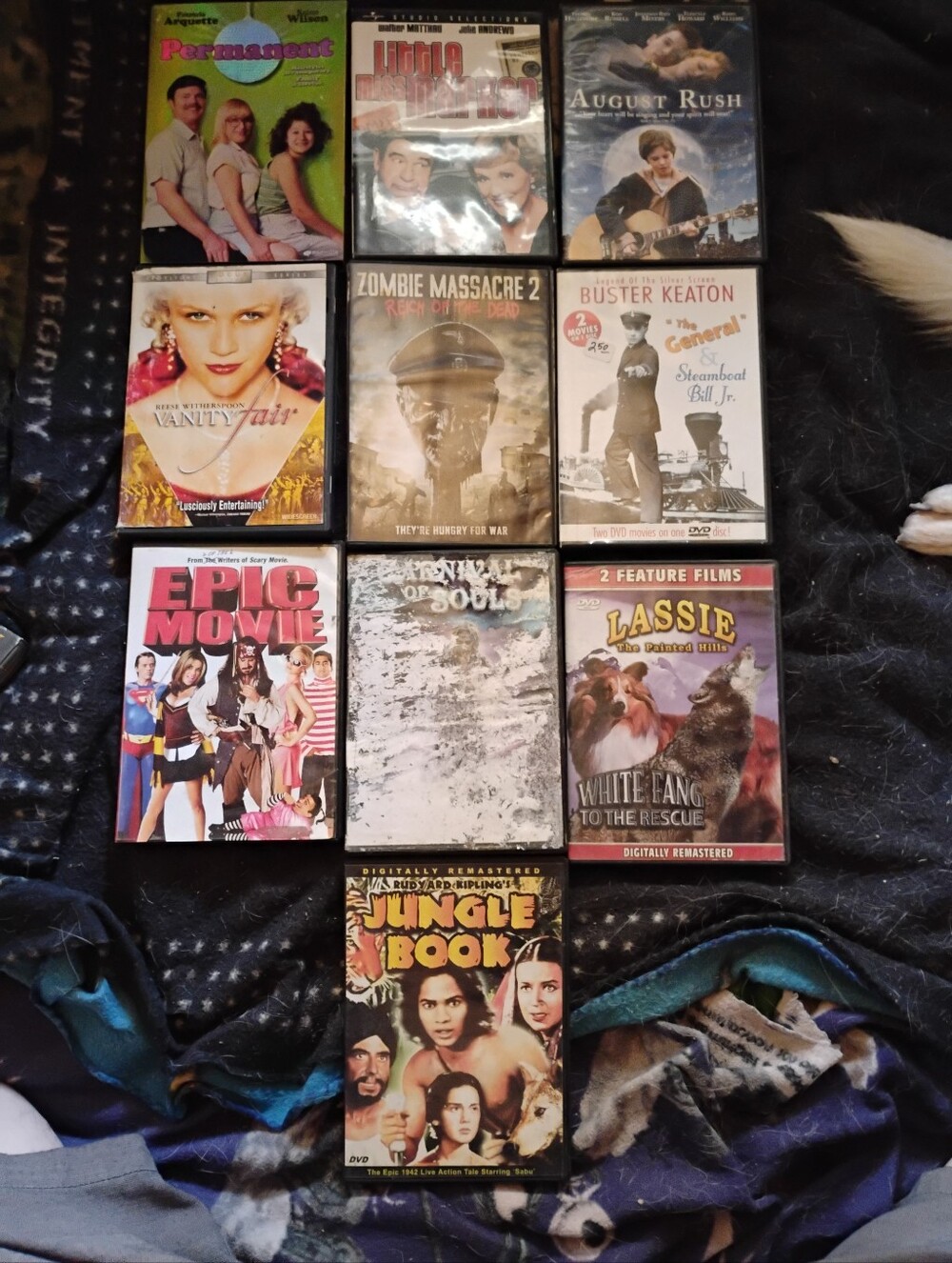 10 Ten DVDs Various Titles Various Genres Bundled Lot Good - Excellent Condition